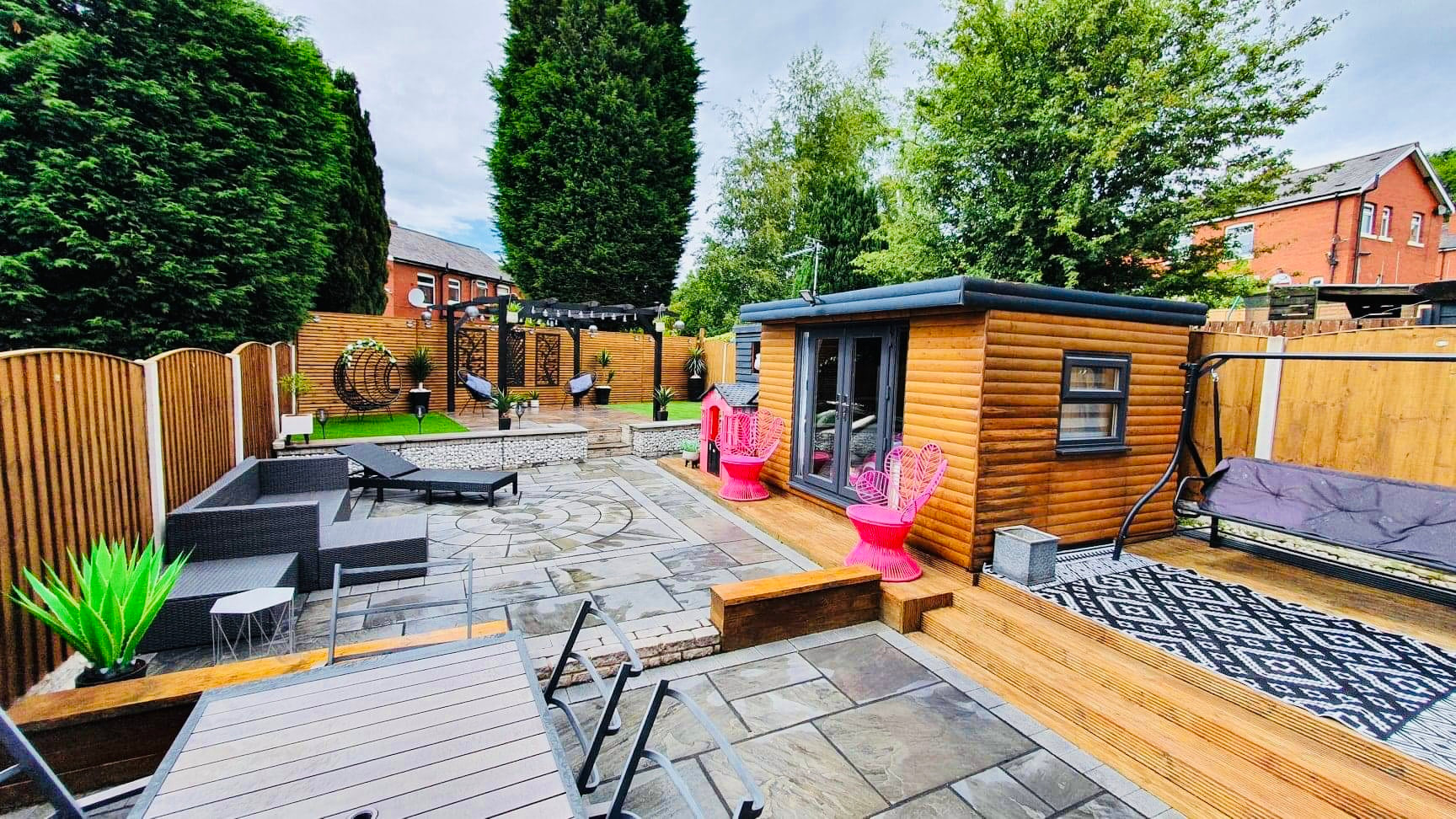 Indian Stone Paving service by Pro Pave Manchester