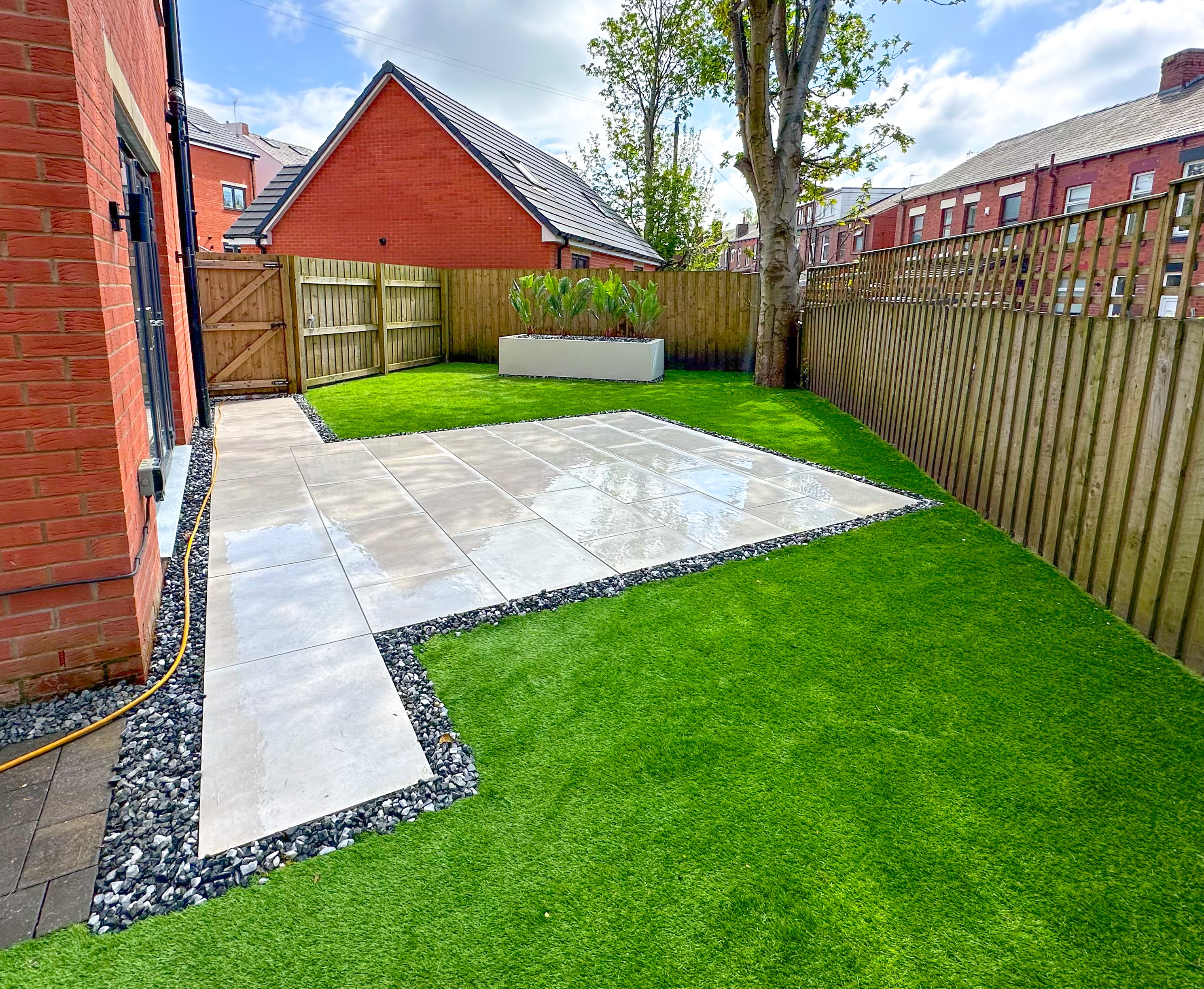 Pattern Imprint Concrete installation by Pro Pave Manchester paving specialists