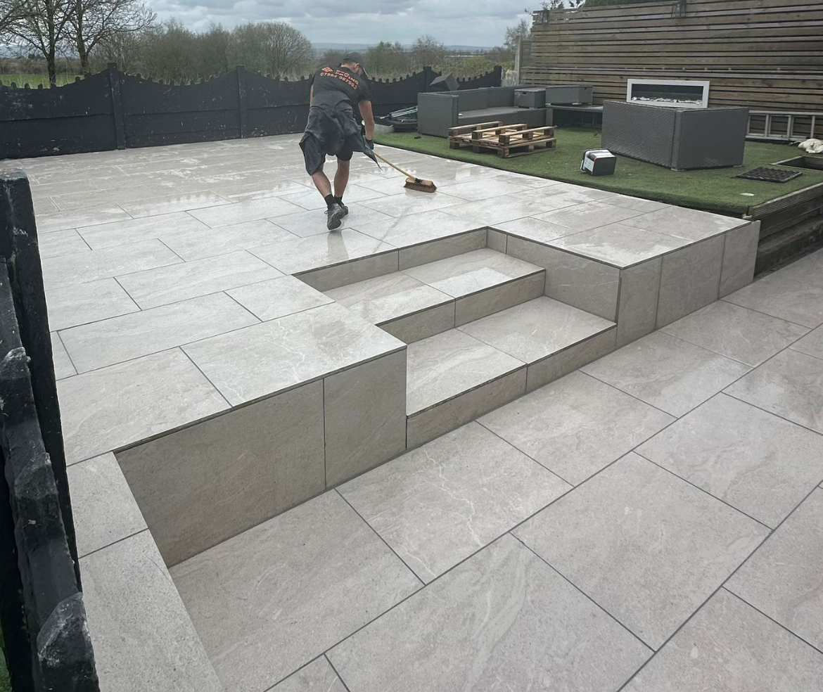 Porcelain Paving service by Pro Pave Manchester